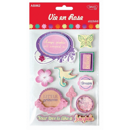 Abtibild - ab062 vie en rose daco