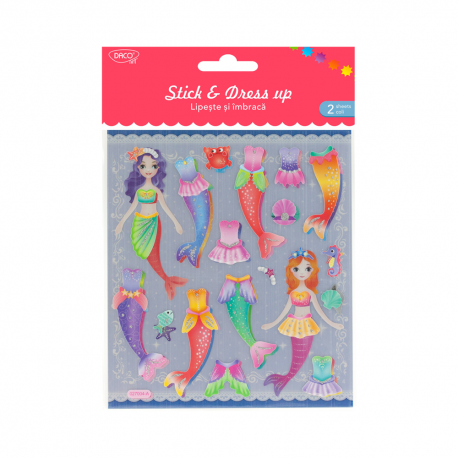 Abtibild - ab087 sirene lipeste si imbraca daco