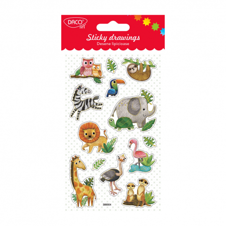 Abtibild - ab092 jungla desene lipicioase daco