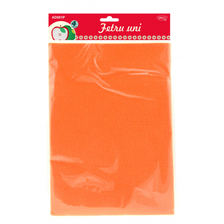 Accesorii craft - ad081p fetru uni set4 portocaliu