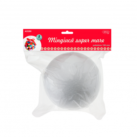 Accesorii craft - ad280 mingiuca super mare 15 cm daco