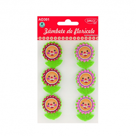 Accesorii craft - ad301 zambete de floricele daco