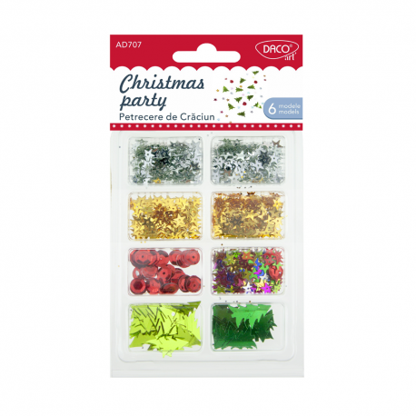 Poza Accesorii craft - ad707 petrecere de craciun daco
