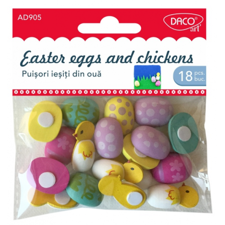 Accesorii craft - ad905 puisori iesiti din oua daco