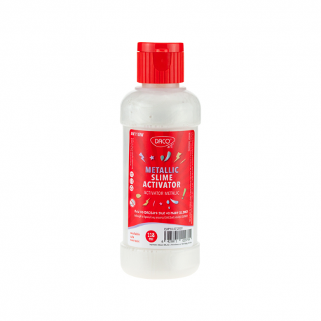Activator slime metalic alb 118ml daco av118w