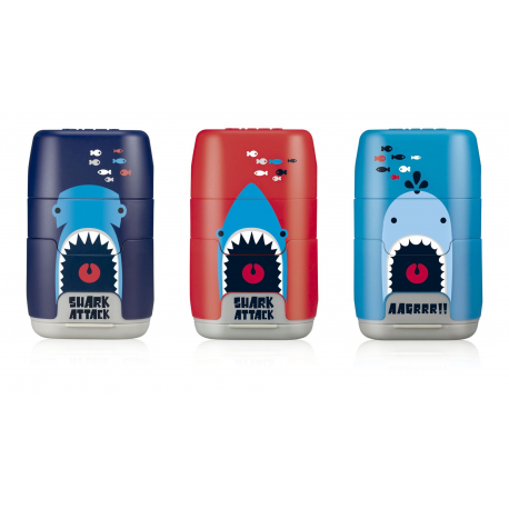 Ascutitoare cu radiera shark attack milan 