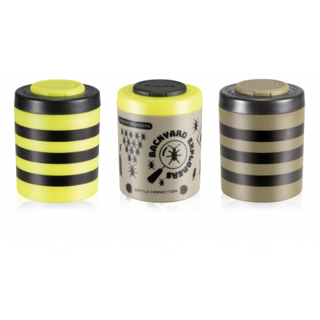Ascutitoare plastic dubla cu container be atomic milan 