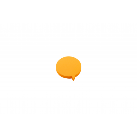 Bloc notes 75x75mm balon