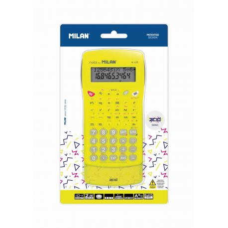 Calculator 10 dg milan stiintific galben 159005ybl