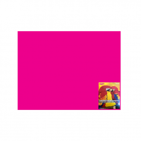 Carton color 50x65cm 240g/mp daco x 10 coli/top-cn240f fucsia