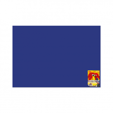 Carton color 70x100cm 270g/mp Daco x 10 coli/top-cn271a albastru
