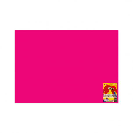 Carton color 70x100cm 270g/mp daco x 10 coli/top-cn271f fucsia