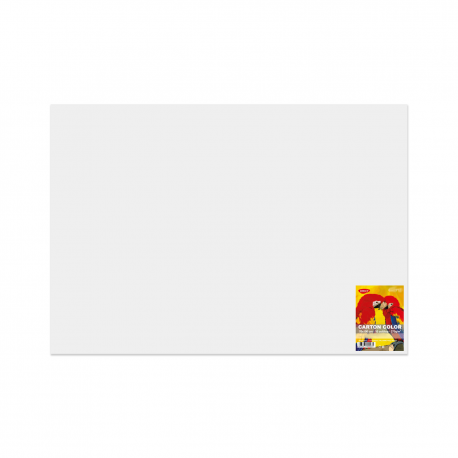 Carton color 70x100cm 270g/mp daco x 10 coli/top-cn271w alb