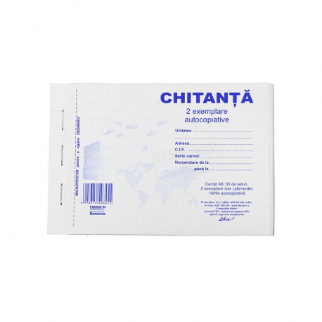 Chitantier a6 2ex 100f nep