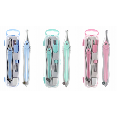 Compas metalic pastel daco co402