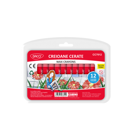 Creion color 12 cerate daco cc7012