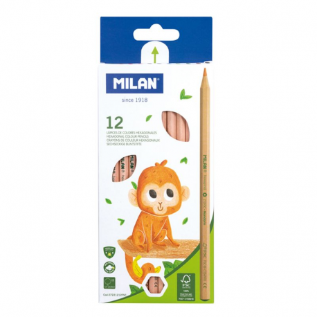 Creion color 12 fsc milan