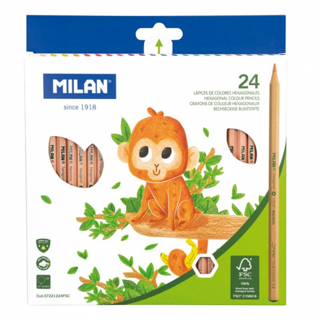 Creion color 24 fsc milan