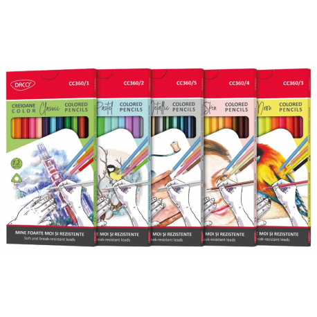 Creion color 5x12 color me daco cc360