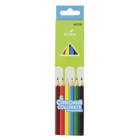 Creion color 6 ecada
