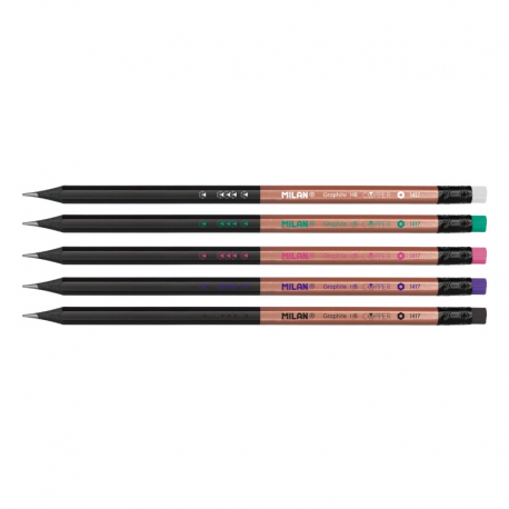 Creion grafit copper milan