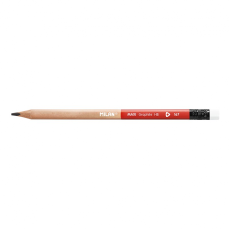 Creion grafit hb cu radiera maxi milan