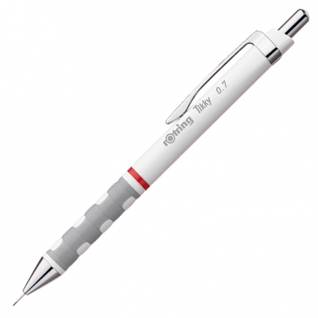 Creion mecanic tiki ii iii 0.7 alb