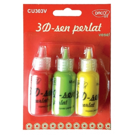 Culori 3d-sen perlat vesel daco-cu303v 