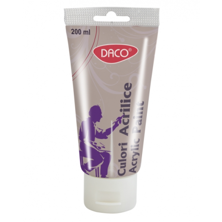 Culori acril 200ml daco mov fluorescent cu3200