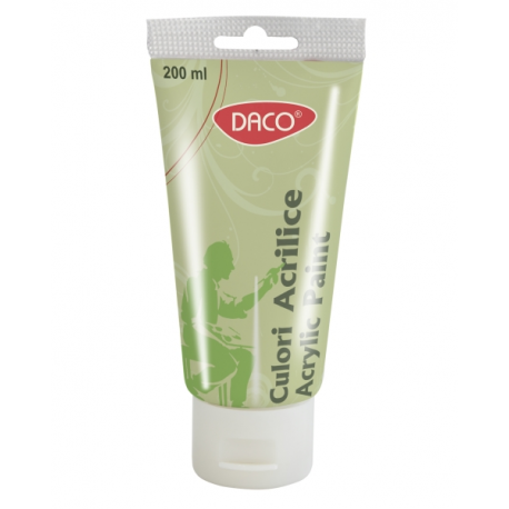 Culori acril 200ml daco verde fluorescent cu3200