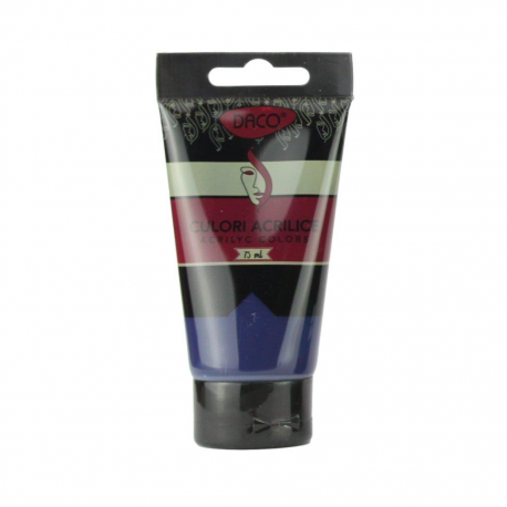 Culori acril 75ml daco albastru prussia cu375ap