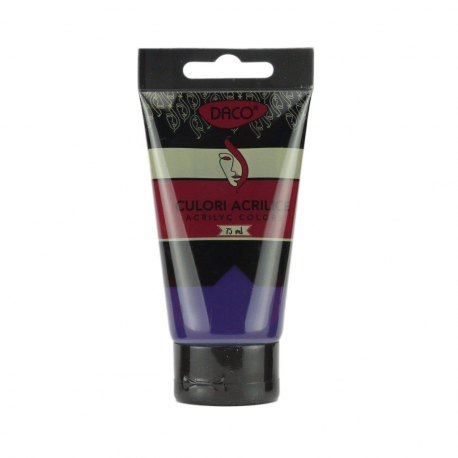 Culori acril 75ml daco violet cu375vi