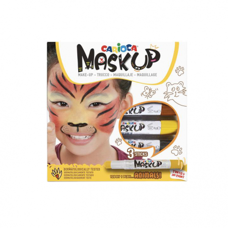 Culori piele set 3 animals carioca 