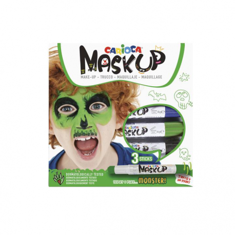 Culori piele set 3 monster carioca 