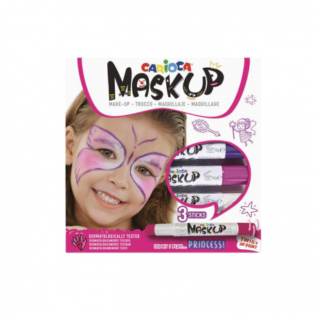 Culori piele set 3 princess carioca 