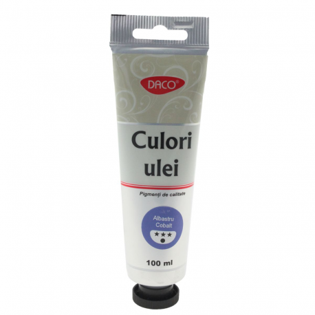 Culori ulei 100ml daco albastru cobalt cu4100