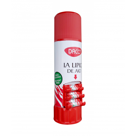 Display lipici solid 64 bucati daco