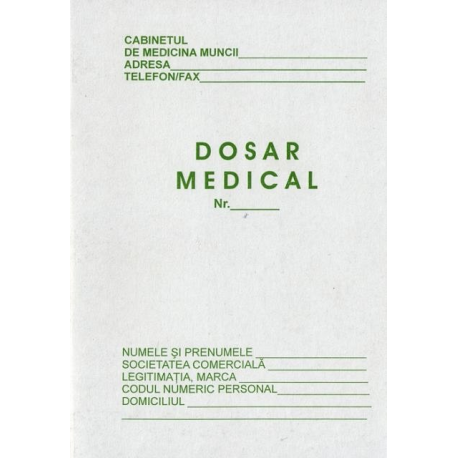 Dosar medical a5