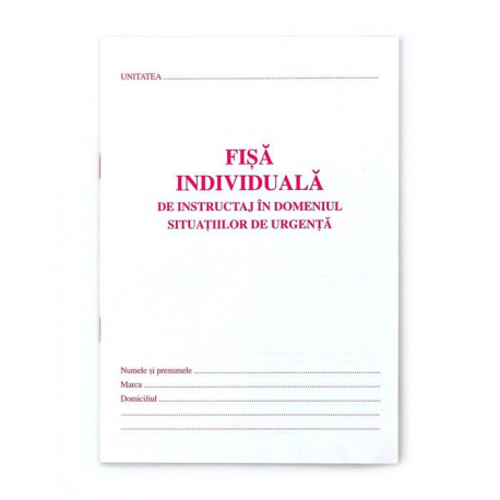 Fisa individuala psi a5