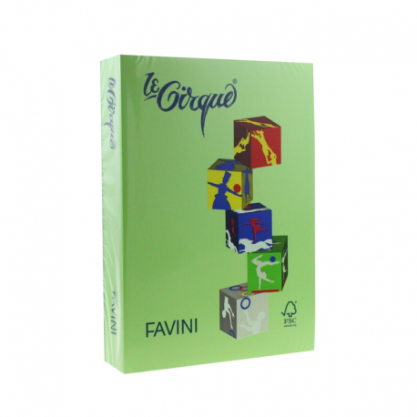 Hartie colorata a4 80g/mp 500 de coli-favini 203 verde iarba