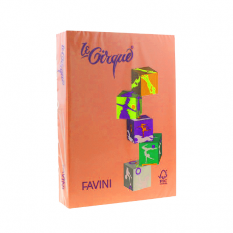 Hartie colorata a4 80g/mp 500 de coli-favini 205 portocaliu