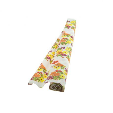 Hartie floristica cu flori 200-r 50x250cm 180g