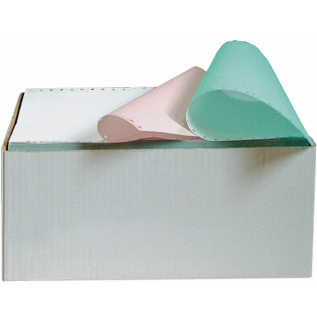 Hartie A3 pentru imprimanta matriceala in 2 exemplare alb/roz/verde sanito.ro