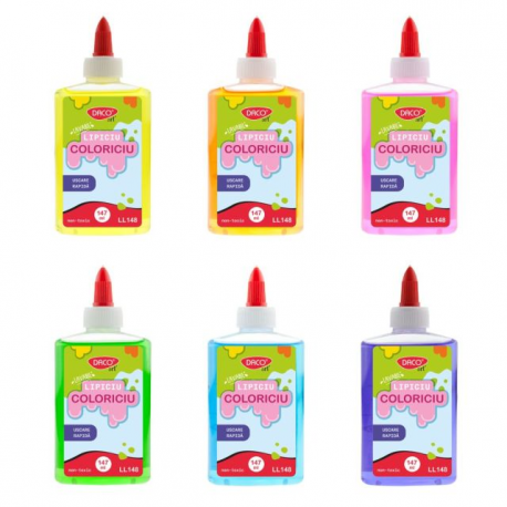 Lipici lichid 147ml coloriciu daco ll148