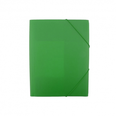 Mapa plastic cu elastic factis verde
