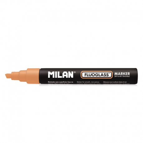 Marker pentru sticla fluoglass portocaliu milan