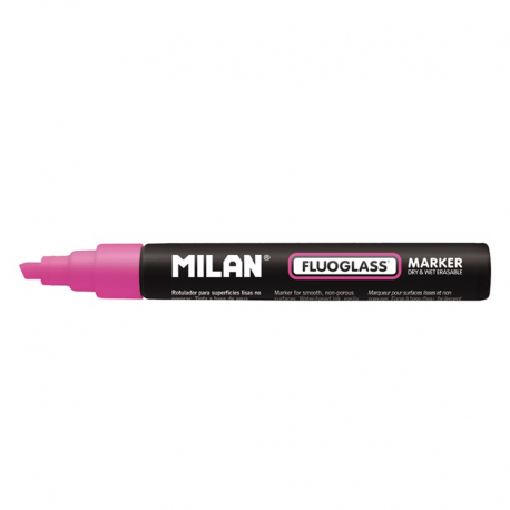 Marker pentru sticla fluoglass roz milan