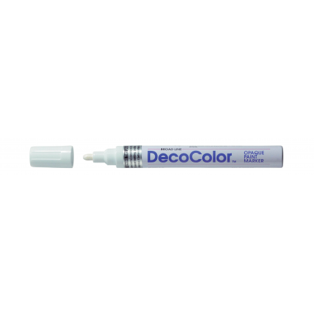 Marker vopsea 300 alb marvy