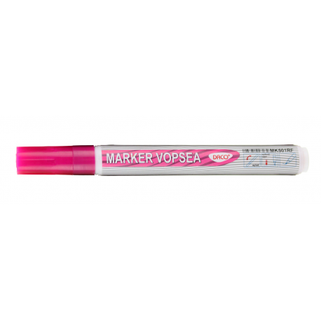 Marker vopsea daco roz fluo mk501rf