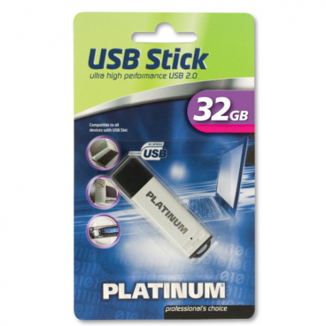 Memorie usb stick 2.0 32gb platinum